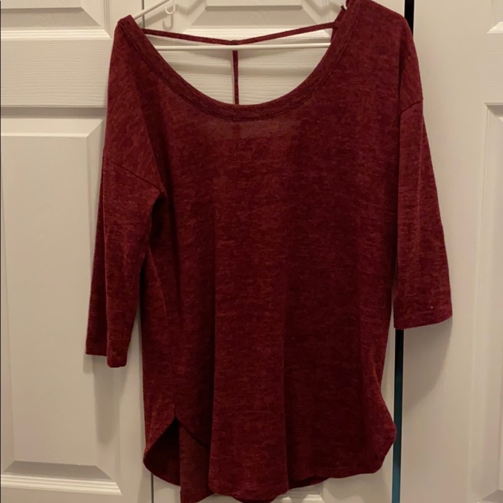 Open Back Sweater